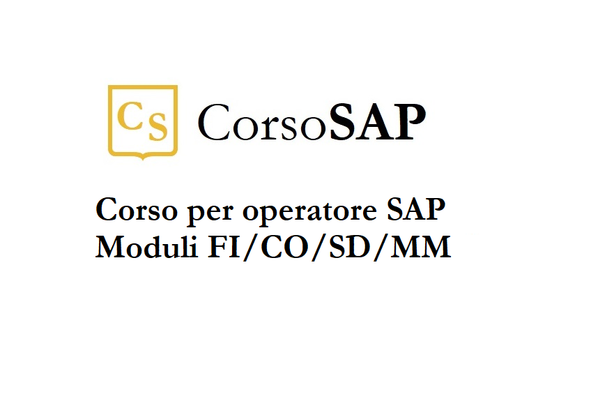 Corso online per operatore SAP