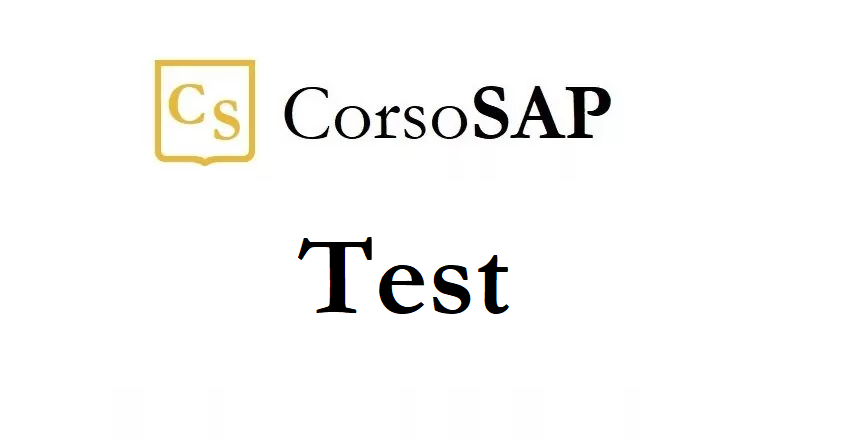 Corso test
