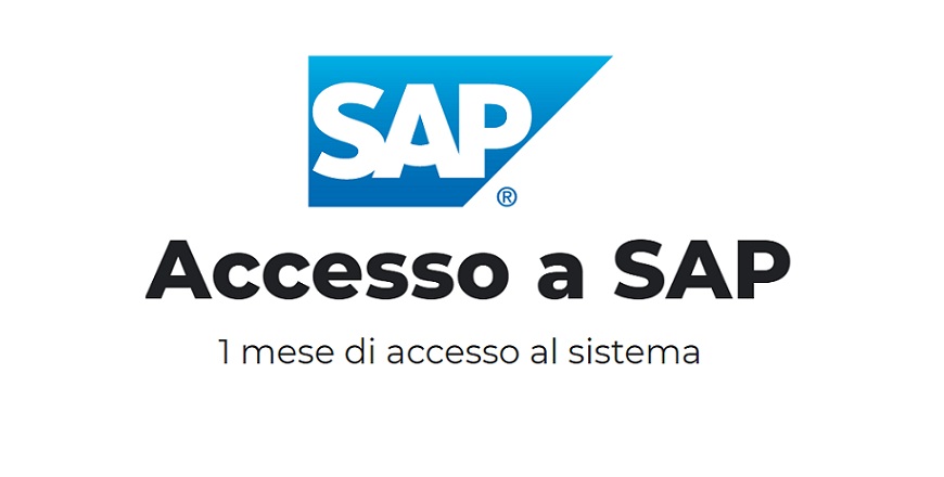 Accesso al sistema SAP